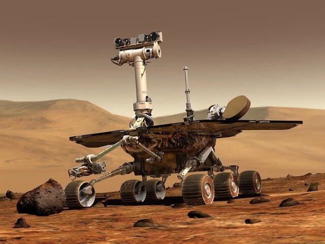 mars rover geocaching